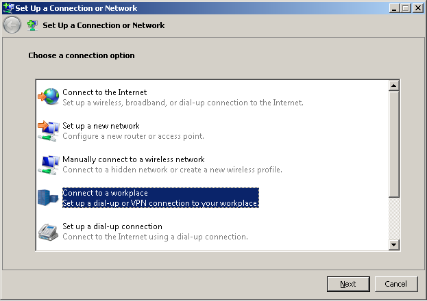 network connect vpn client